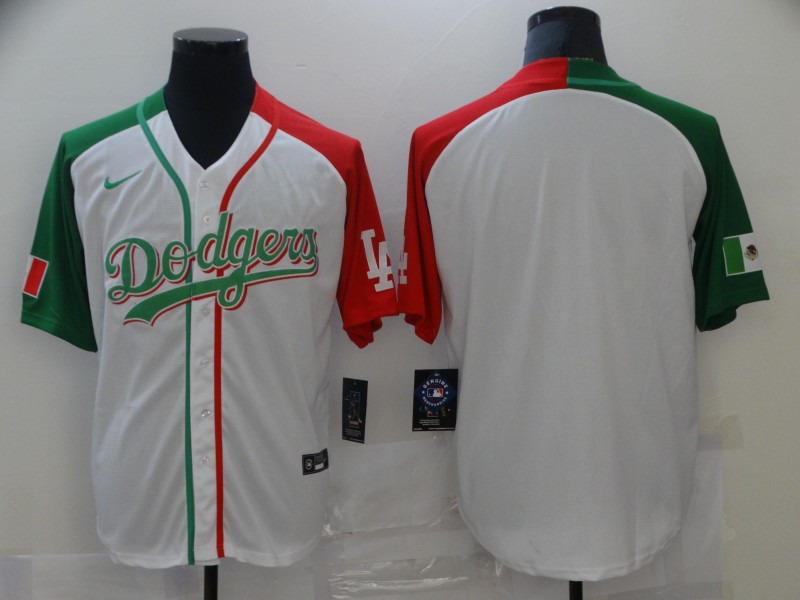 Men's Los Angeles Dodgers Blank Mexican Heritage Culture Night MLB Jersey